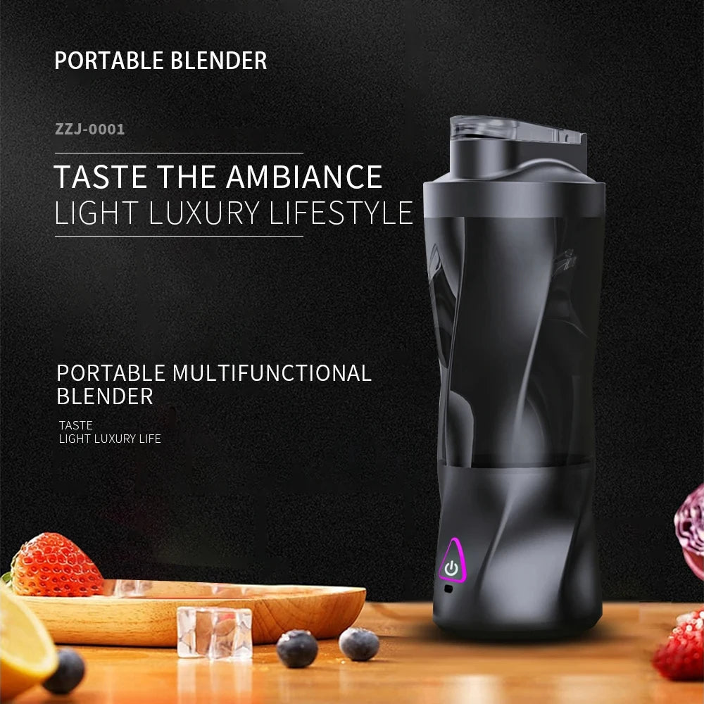 Ultimate Electric Portable Juicer: 700ML Multifunctional USB Rechargeable Smoothie Blender for Fresh Shakes On-the-Go