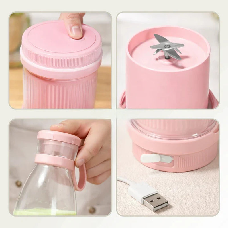Tragbarer Usb-Mixer – 20.000 U/Min, Mixen & Trinken in Einem