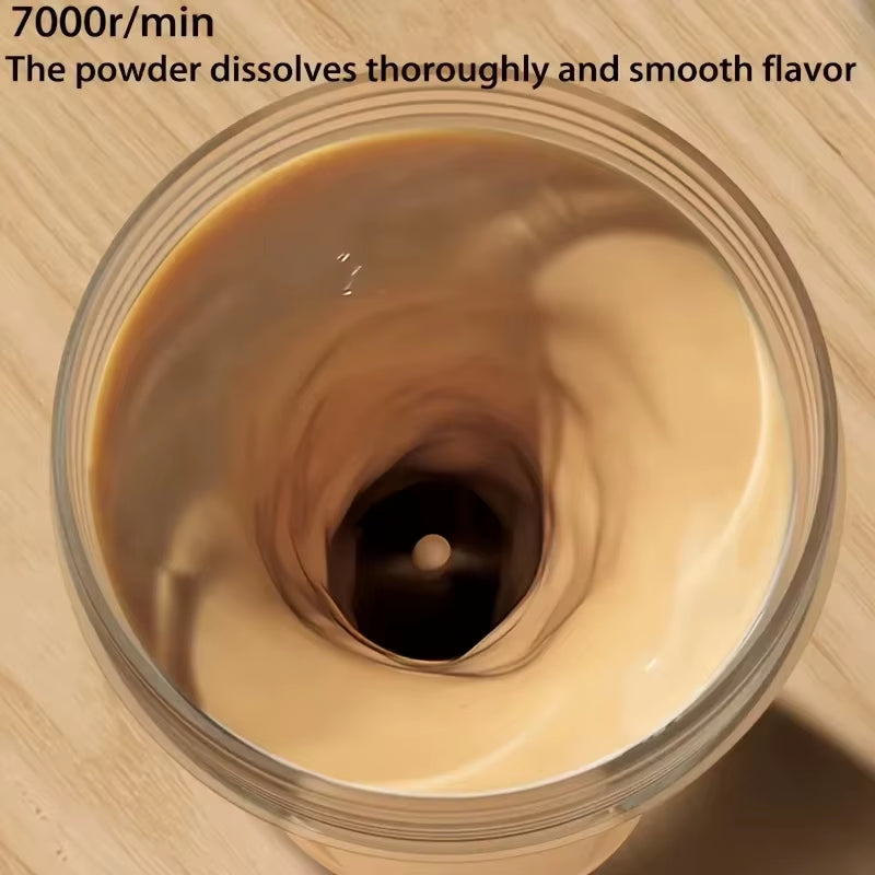 Revolutionary 450ml Electric Shaker Cup - Self-Stirring Intelligent Mixer for Effortless Protein Shakes and Meal Replacements