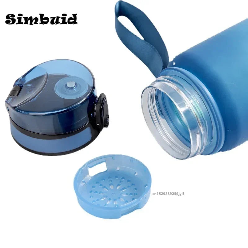 Vibrant Leak-Proof Sports Water Bottle - 500ml, 650ml, and 1000ml Options for Outdoor Adventures and Gym Workouts