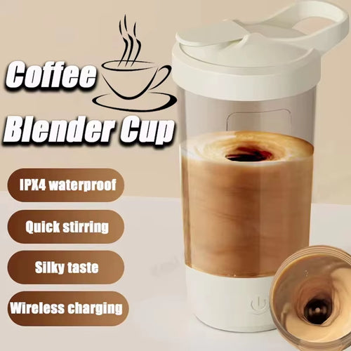 Revolutionary 450ml Electric Shaker Cup - Self-Stirring Intelligent Mixer for Effortless Protein Shakes and Meal Replacements